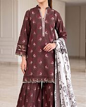 Wine Lawn Suit