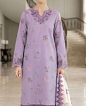Pastel Purple Lawn Suit