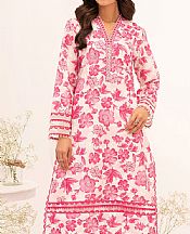 So Kamal Off White/Pink Lawn Suit (2 pcs)- Pakistani Designer Lawn Suits