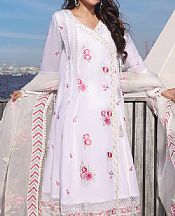 So Kamal Off White/Pink Lawn Suit- Pakistani Lawn Dress