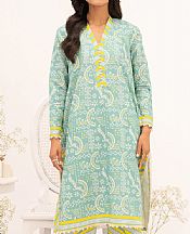 So Kamal Shadow Green Lawn Suit (2 pcs)- Pakistani Designer Lawn Suits