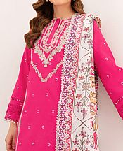 So Kamal Cerise Pink Lawn Suit- Pakistani Designer Lawn Suits