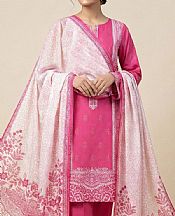 So Kamal Pink Lawn Suit (2 pcs)- Pakistani Designer Lawn Suits
