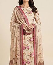 So Kamal Ivory Lawn Suit- Pakistani Lawn Dress