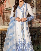 So Kamal Off White Grip Suit- Pakistani Chiffon Dress