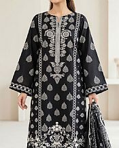 So Kamal Black Lawn Suit- Pakistani Designer Lawn Suits