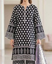 So Kamal Black Lawn Suit- Pakistani Designer Lawn Suits