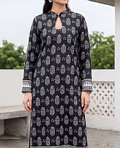 Black/Off White Lawn Suit (2 pcs)