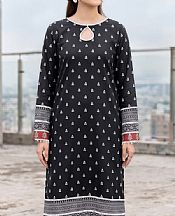 Black/Off White Lawn Suit (2 pcs)