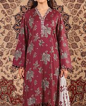 Light Burgundy Lawn Suit