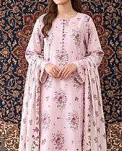 Pale Pink Lawn Suit