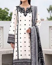 White/Black Lawn Suit