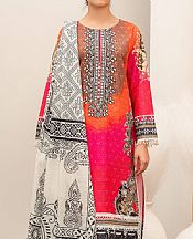 So Kamal Orange/Pink Lawn Suit (2 pcs)- Pakistani Lawn Dress