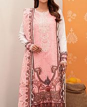 So Kamal Pink Rose Lawn Suit- Pakistani Designer Lawn Suits