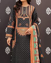 So Kamal Black Lawn Suit (2 pcs)- Pakistani Designer Lawn Suits