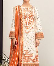 So Kamal White Lawn Suit (2 pcs)- Pakistani Lawn Dress