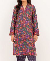 So Kamal Purple Taupe Lawn Suit (2 pcs)- Pakistani Lawn Dress