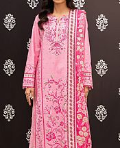So Kamal Pink Lawn Suit- Pakistani Designer Lawn Suits