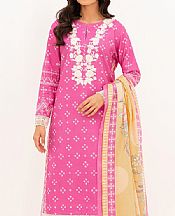 So Kamal Hot Pink Lawn Suit- Pakistani Designer Lawn Suits