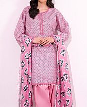 So Kamal Pink Lawn Suit (2 pcs)- Pakistani Designer Lawn Suits