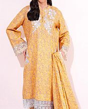 Golden Yellow Lawn Suit