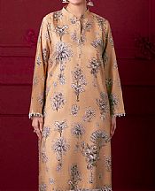 So Kamal Fawn Linen Suit (2 pcs)- Pakistani Winter Clothing