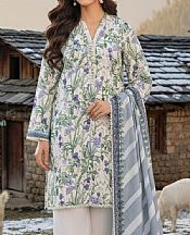 So Kamal Off White Karandi Suit (2 pcs)- Pakistani Winter Clothing