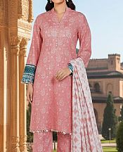 So Kamal Pink/Off White Karandi Suit- Pakistani Winter Clothing