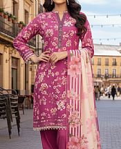 So Kamal Raspberry Rose Karandi Suit- Pakistani Winter Dress