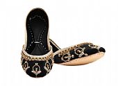 Ladies Khussa- Black- Khussa Shoes for Women
