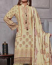 Vs Textile Cream Leather Suit- Pakistani Winter Clothing