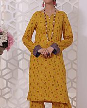 Vs Textile Orange Lawn Suit (2 Pcs)- Pakistani Lawn Dress