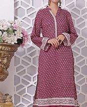 Vs Textile Crimson Lawn Suit (2 Pcs)- Pakistani Lawn Dress