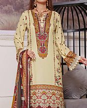 Cream Karandi Suit- Pakistani Winter Clothing