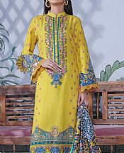 Golden Yellow Khaddar Suit- Pakistani Winter Dress
