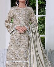 Tan Cambric Suit- Pakistani Winter Clothing