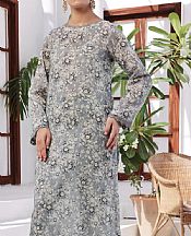 Vs Textile Grey Lawn Suit (2 Pcs)- Pakistani Lawn Dress