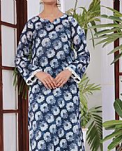 Vs Textile Navy Lawn Suit (2 Pcs)- Pakistani Lawn Dress