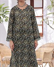 Vs Textile Black/Green Lawn Suit (2 Pcs)- Pakistani Designer Lawn Suits