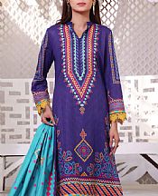 Indigo Lawn Suit- Pakistani Lawn Dress