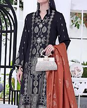 Black Jacquard Suit- Pakistani Winter Dress