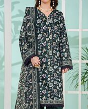 Vs Textile Teal Lawn Suit- Pakistani Designer Lawn Suits