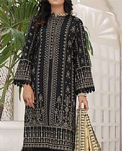 Vs Textile Black Linen Suit- Pakistani Winter Dress