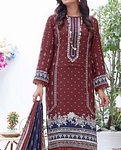 Vs Textile Redwood Linen Suit- Pakistani Winter Dress