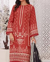 Vs Textile Pale Carmine Linen Suit- Pakistani Winter Clothing