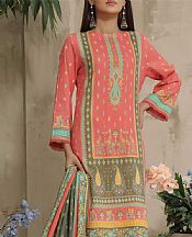Vs Textile Coral Cambric Suit- Pakistani Winter Dress