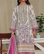 Vs Textile Lilac/Grey Cambric Suit- Pakistani Winter Dress