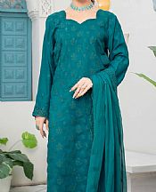 Teal Viscose Suit