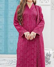Crimson Viscose Suit