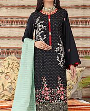 Vs Textile Black Lawn Suit- Pakistani Lawn Dress